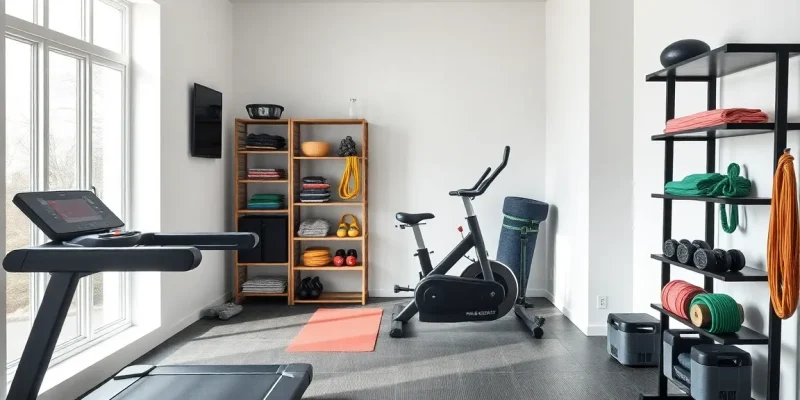 Zo richt je een complete thuisgym in voor conditietraining
